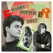 Calendrier 2026 Illustrations Harry Potter Magicien