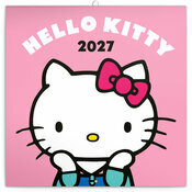 Calendrier mural 2027 Dessins Hello Kitty