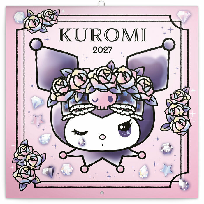 Calendrier mural 2027 Dessins Kuromi