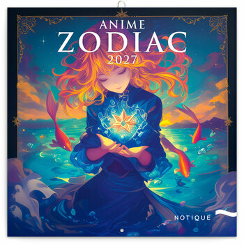 Calendrier 2027 Dessins Anime Zodiac