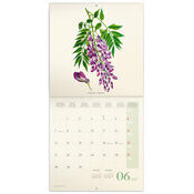 Calendrier papier 2027 Dessins Art Fleurs 