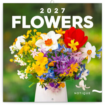 Calendrier 2027 Bouquets de Fleurs