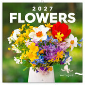Calendrier Mural 2027 Bouquets de Fleurs