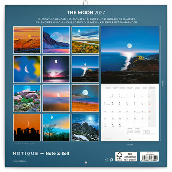 Calendrier 2027 Paysages sous la Lune