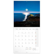 Calendrier 2027 Paysages  Lune