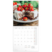 Calendrier papier 2027 G�teaux Douceurs 