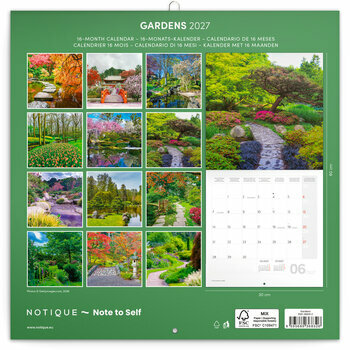 Calendrier 2027 Jardins et Massifs