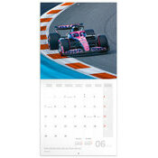 Calendrier  2027 Voitures Courses  Formule 1