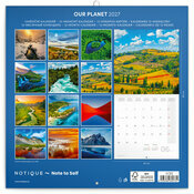 Calendrier mural Notre Plan�te et ses Beaut�s
