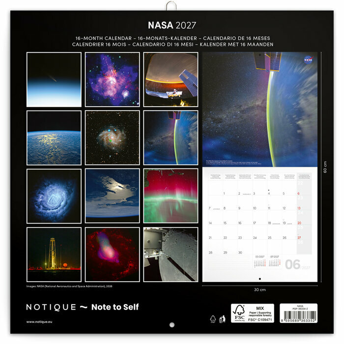 Calendrier 2027 Nasa Astronomie Plan�te