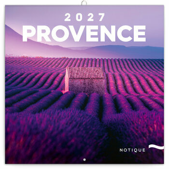 Calendrier 2027 Provence et Lavande Parfum&eacute;