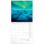 Calendrier 2027 Aurores Bor�ales C�lestes
