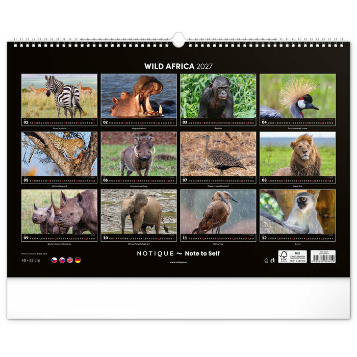 Maxi Calendrier 2027 Jardins Majestueux