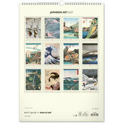 Maxi Calendrier Hokusai 2027 Vintage Art Japonais