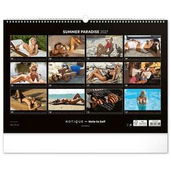 Maxi Calendrier 2027 Femme Sexy Bikini