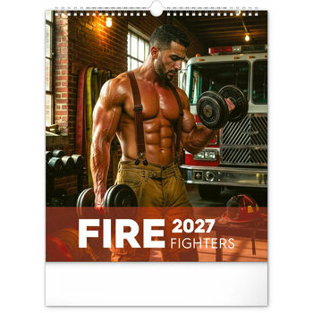 Calendrier 2027 Homme Sexy Torses Pompiers