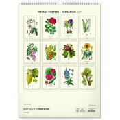 Calendrier 2027  Herbier Botanique Vintage