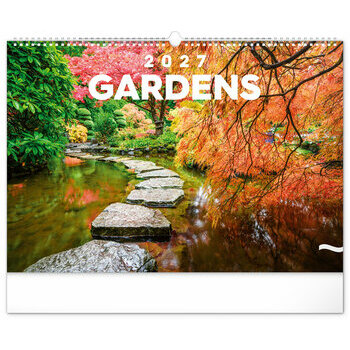 Maxi Calendrier 2027 Jardins Majestueux