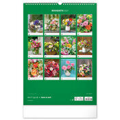 Maxi Calendrier 2027 Bouquets Fleurs et Compositions Florales