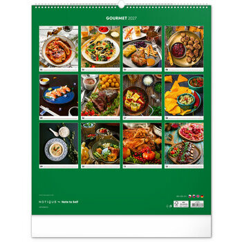Maxi Calendrier 2027 Cuisine Gourmets
