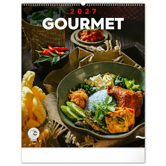 Maxi Calendrier Papier 2027 Cuisine Gourmets