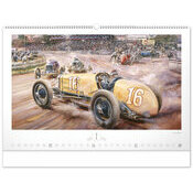 Maxi Calendrier 2027 spirale Voitures de Courses R�tro