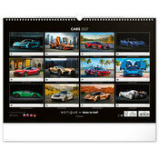 Maxi Calendrier 2027 Voitures Supercars Puissantes
