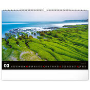 Maxi Calendrier 2027 spirale Paysages Sauvages 