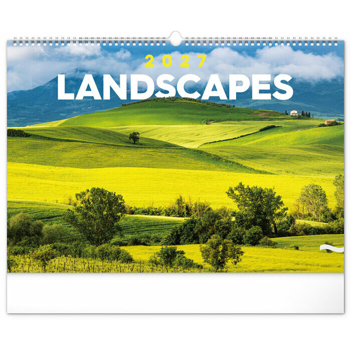 Maxi Calendrier Mural 2027 Paysages Sauvages 