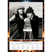 Calendrier Mural 2027 ACDC 