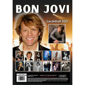 Calendrier papier 2027 Bon Jovi