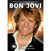 Calendrier Mural 2027 Bon Jovi