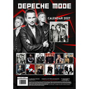 Calendrier 2027 Depeche Mode Format A3 Calendrier spirale 2027 Depeche Mode