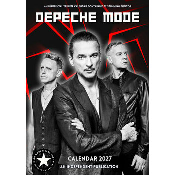 Calendrier 2027 Depeche Mode Format A3