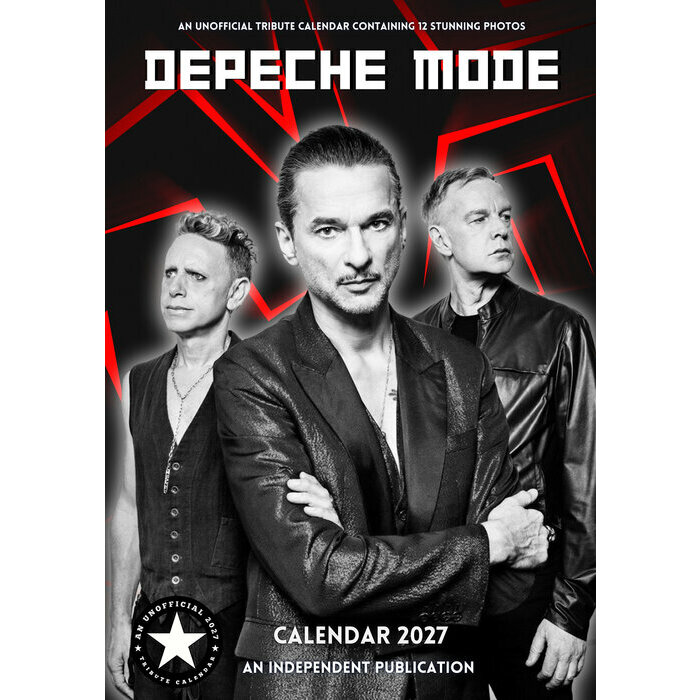 Calendrier 2027 Depeche Mode Format A3 Calendrier Mural 2027 Depeche Mode