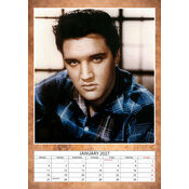 Calendrier 2027 Elvis Presley 