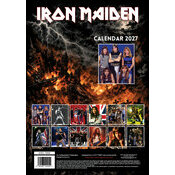 Calendrier 2027 Iron Maiden