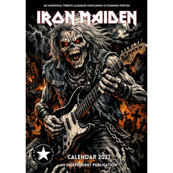 Calendrier 2027 Iron Maiden Format A3