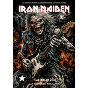 Calendrier 2027 mural Iron Maiden