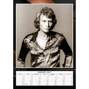 Calendrier Mural 2026 Johnny Hallyday