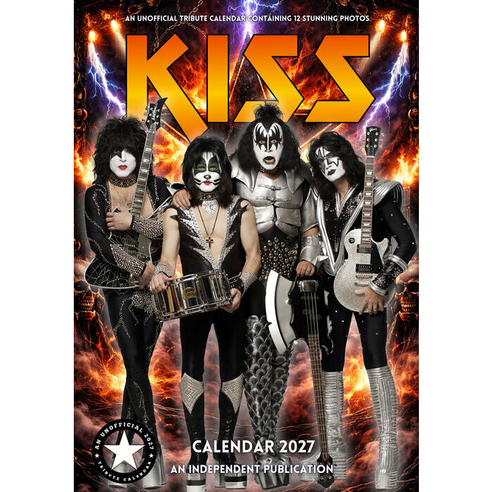 Calendrier 2027 Kiss Format A3 Calendrier Spirale 2027 Kiss