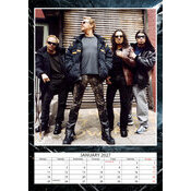 Calendrier 2027 Metallica