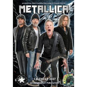 Calendrier 2027 Metallica Format A3