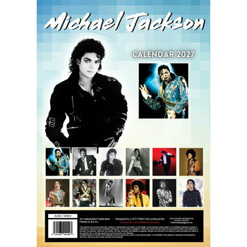 Calendrier 2027 Michael Jackson Format A3