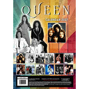 Calendrier 2027 Queen Format A3 Calendrier papier 2027 Queen
