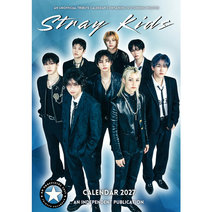 Calendrier 2027 Stray Kids K-Pop 