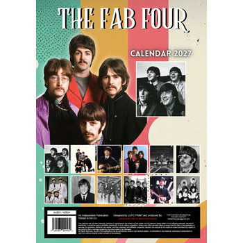 Calendrier 2027 Beatles Format A3
