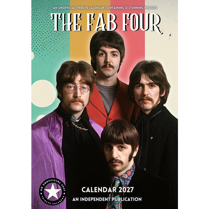 Calendrier  mural Beatles 2027