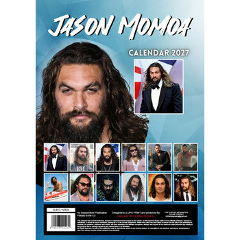 Calendrier 2027 Jason Momoa Format A3