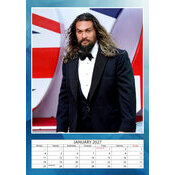 Calendrier 2027 Jason Momoa Format A3 Calendrier 2027 Jason Momoa